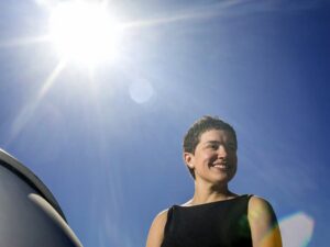 Astronomy professor Emily Levesque, author of The Last Stargazers