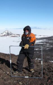Craig Rodger in Antarctica